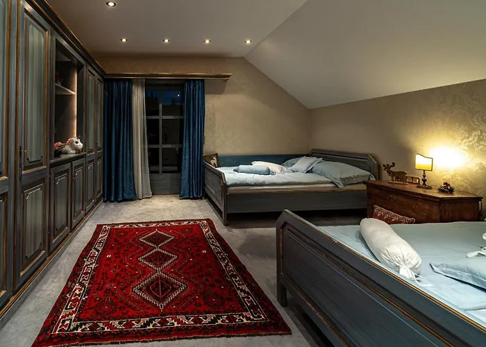 Bostele With Five Bedrooms, Indoor Pool, Two Saunas & Garage Villa